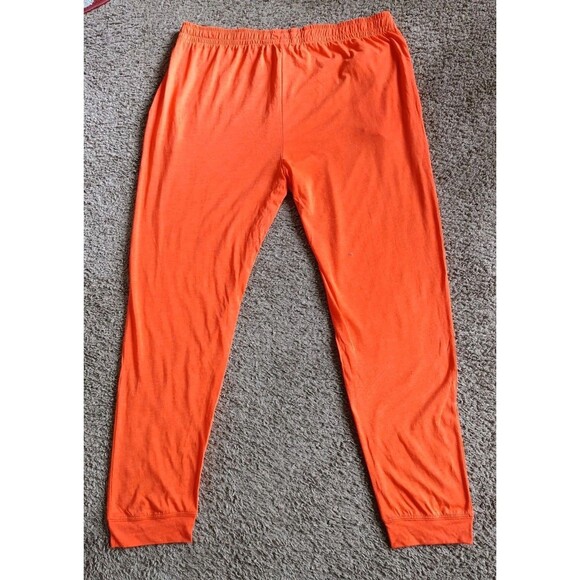 San Francisco Giants Joggers Men's 2XL Orange Pockets Drawstring - Picture 4 of 5